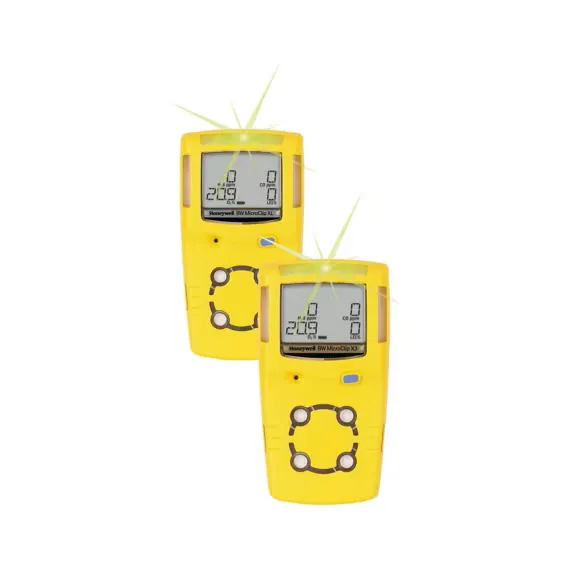 honeywell-bw-microclip-multi-gas-detector-o2-h2s-co-combustibles Honeywell BW MicroClip Series multi-gas detector — O2 H2S CO combustibles IP68 18hr battery IntelliFlash